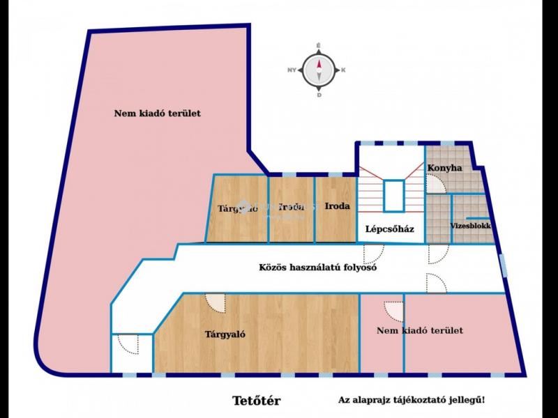 Kiadó iroda családi házban Zalaegerszeg
