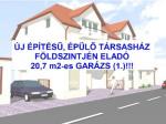 Eladó egyedi garázs Tiszafüred