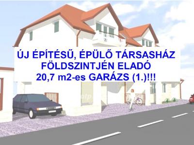 Eladó egyedi garázs Tiszafüred