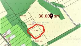 Eladó üdülőövezeti telek Vajta