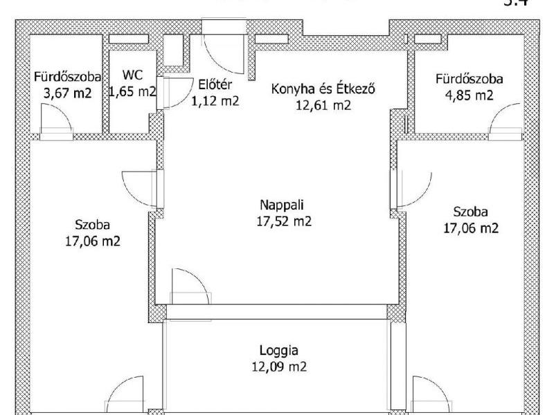 Eladó lakás Keszthely