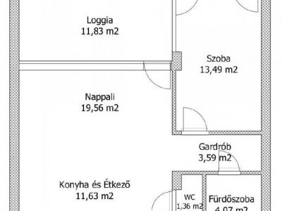 Eladó lakás Keszthely