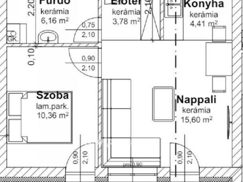 Eladó lakás Martonvásár