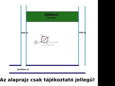 Eladó külterületi telek Jászberény
