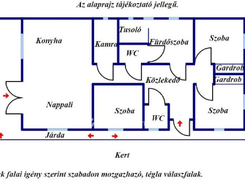 Eladó sorház Zsombó