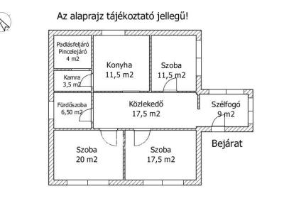 Eladó családi ház Enese