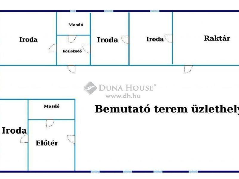 Eladó utcai bejáratú üzlethelység Debrecen