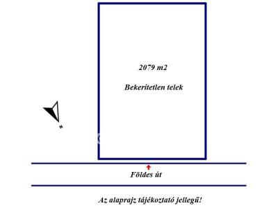 Eladó külterületi telek Nagykőrös