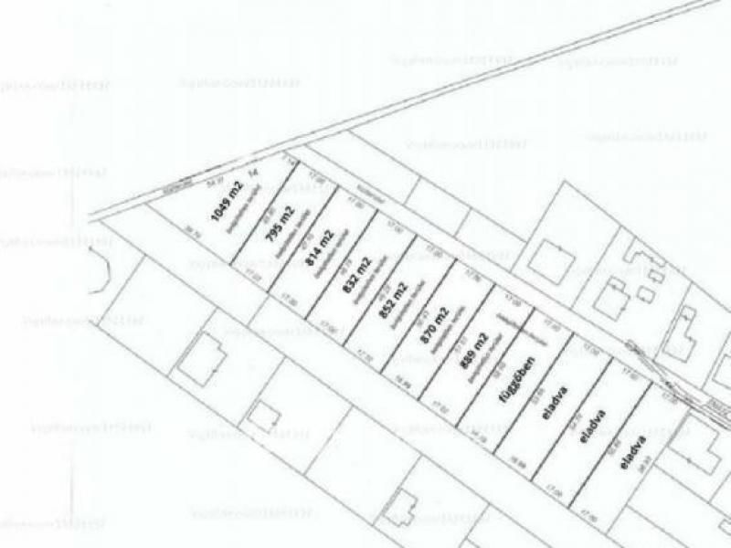 Eladó lakóövezeti telek Dány