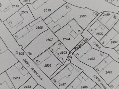 Eladó lakóövezeti telek Mezőkövesd