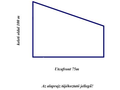 Eladó üdülőövezeti telek Nyíregyháza