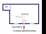 Eladó utcai bejáratú üzlethelység Budapest