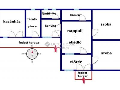 Eladó családi ház Nagyhalász