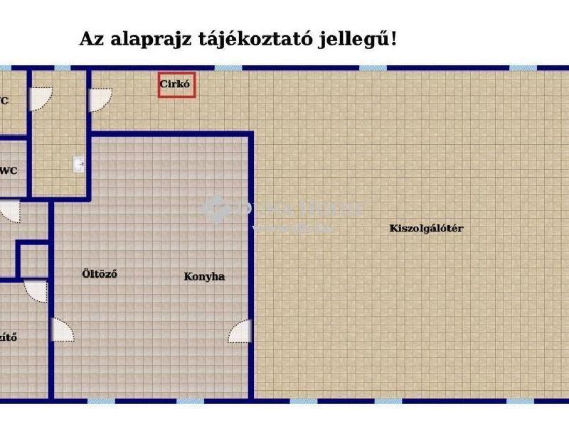 Eladó utcai bejáratú üzlethelység Szigetszentmiklós