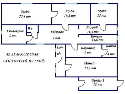 Eladó családi ház Tiszaföldvár