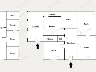Eladó családi ház Izsák
