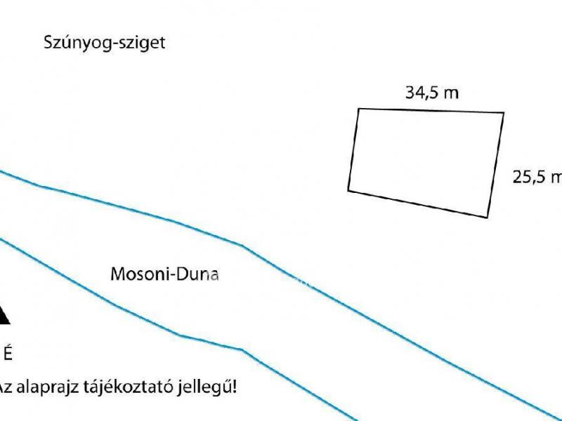Eladó üdülőövezeti telek Győr