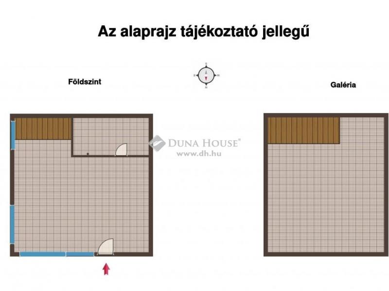 Eladó utcai bejáratú üzlethelység Siófok