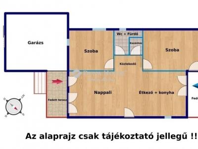 Eladó családi ház Tápióság