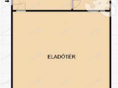 Eladó utcai bejáratú üzlethelység Kecskemét