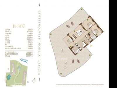 Eladó lakás Balatonszemes