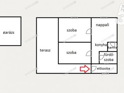 Eladó sorház Izsák