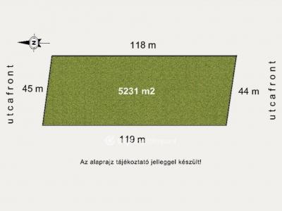 Eladó lakóövezeti telek Debrecen