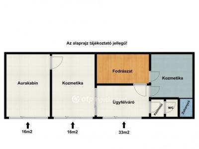 Eladó üzlethelység üzletházban Debrecen