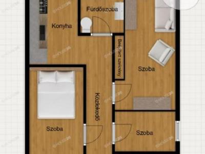 Eladó lakás Izsák