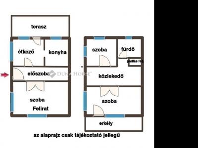 Eladó ikerház Vác