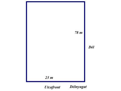 Eladó lakóövezeti telek Rakamaz