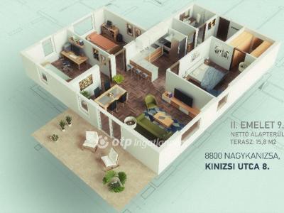 Eladó lakás Nagykanizsa