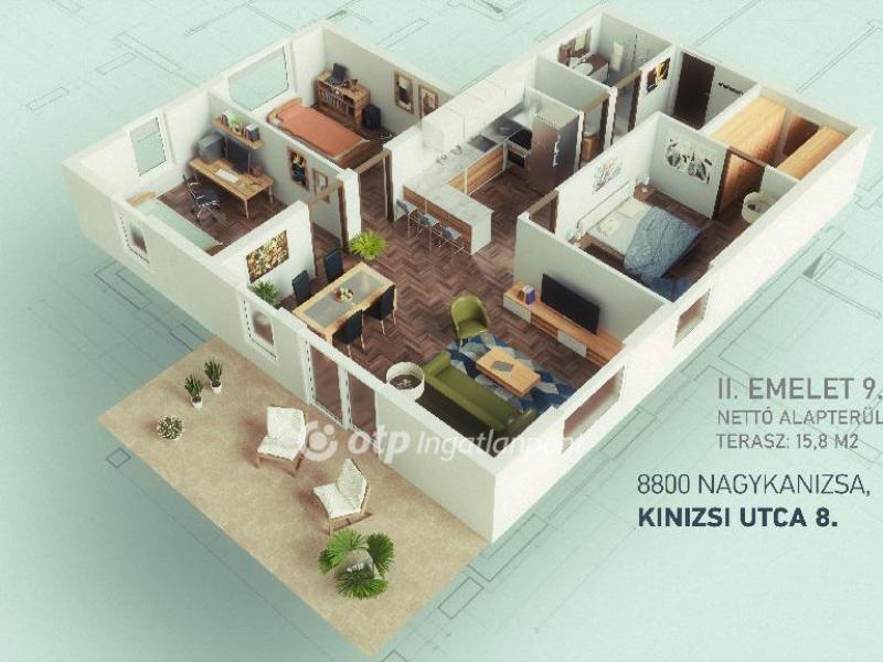 Eladó lakás Nagykanizsa