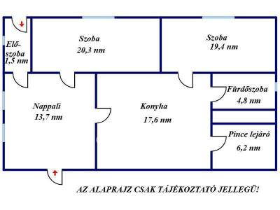 Eladó családi ház Csépa