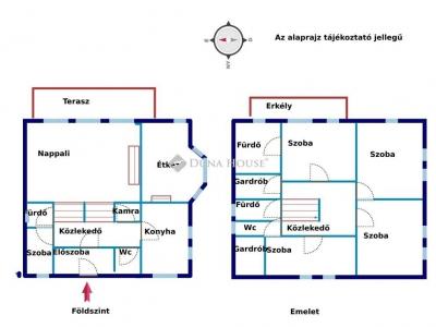 Eladó családi ház Tahitótfalu