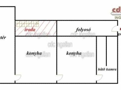 Eladó utcai bejáratú üzlethelység Budapest