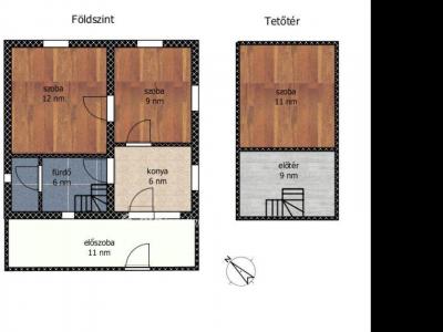 Eladó családi ház Érd