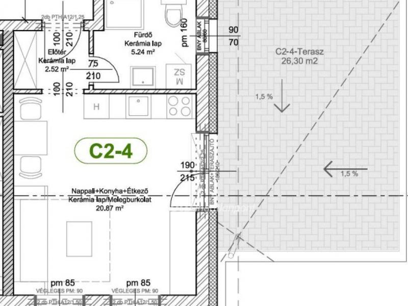 Eladó lakás Levél