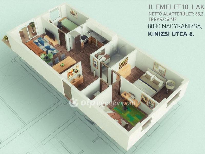 Eladó lakás Nagykanizsa