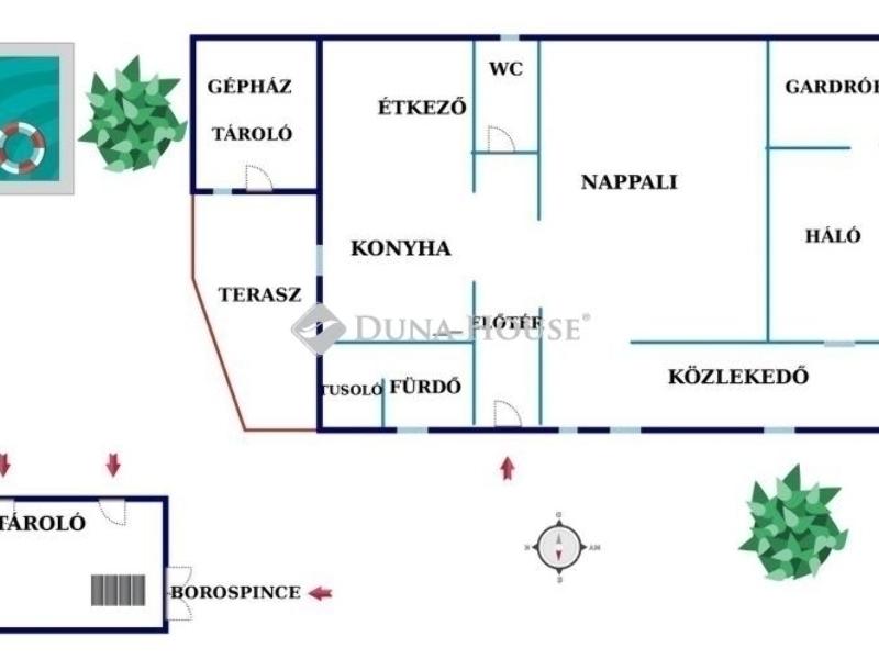Eladó családi ház Mende