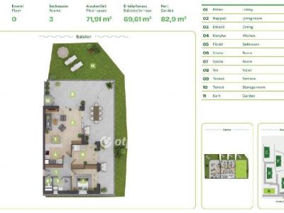 Eladó lakás Balatonszemes