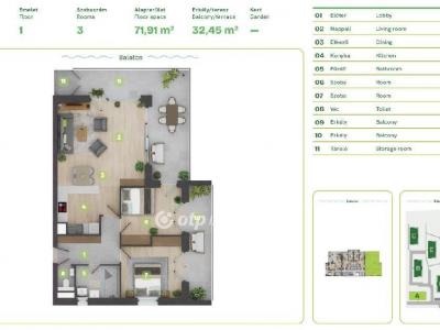 Eladó lakás Balatonszemes