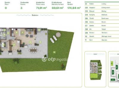 Eladó lakás Balatonszemes