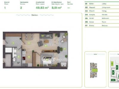 Eladó lakás Balatonszemes