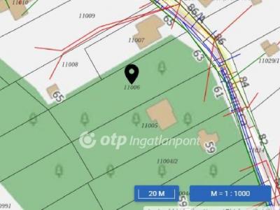 Eladó lakóövezeti telek Érd