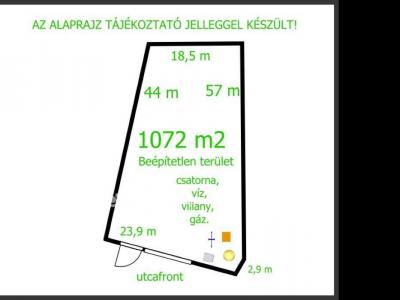 Eladó lakóövezeti telek Debrecen