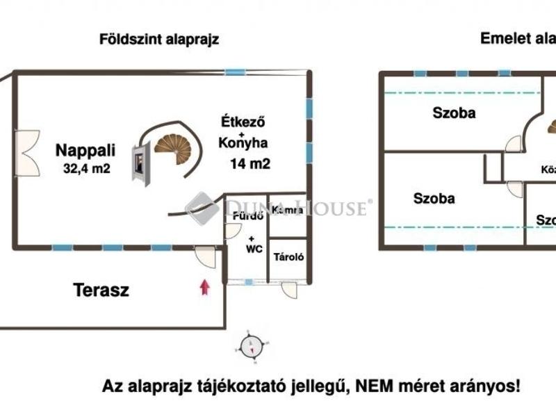 Eladó családi ház Tahitótfalu