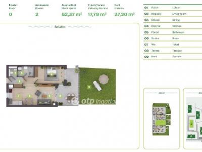 Eladó lakás Balatonszemes