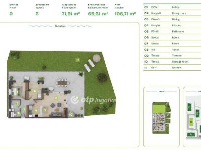 Eladó lakás Balatonszemes