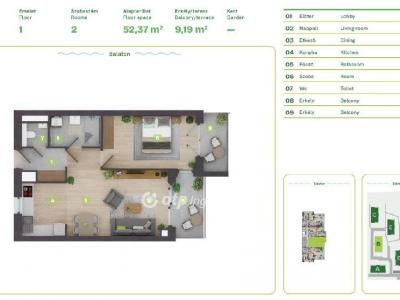 Eladó lakás Balatonszemes